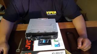 How to remove a Kenwood or JVC radio from the mounting sleeve using radio removal tools