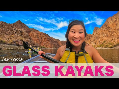 LAS VEGAS: Paddling Down the River in a Glass Kayak