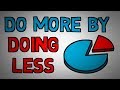 The Pareto Principle - 80/20 Rule - Do More by Doing Less (animated)