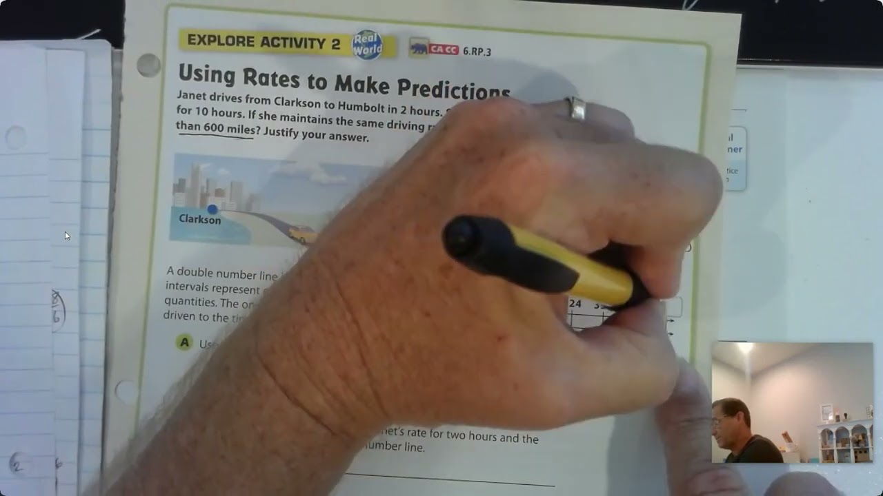 6th Grade GO Math Lesson 6.3 Using Ratios and Rates to Solve Problems pages 161-166