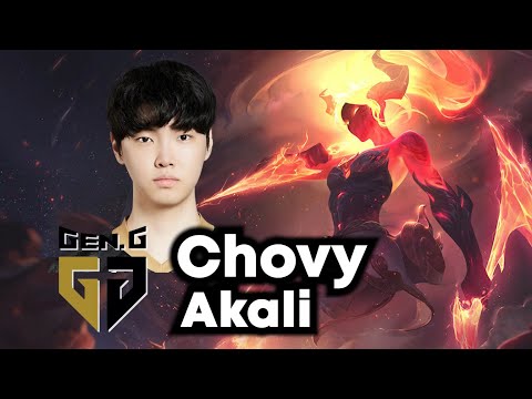 Chovy picks Akali