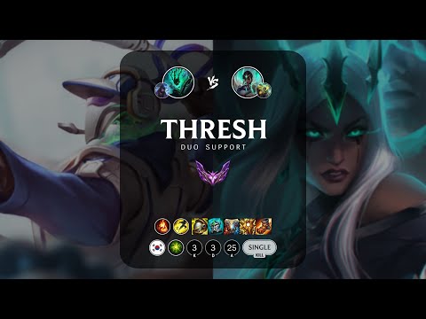 Thresh Support vs Karma - KR Master Patch 13.11