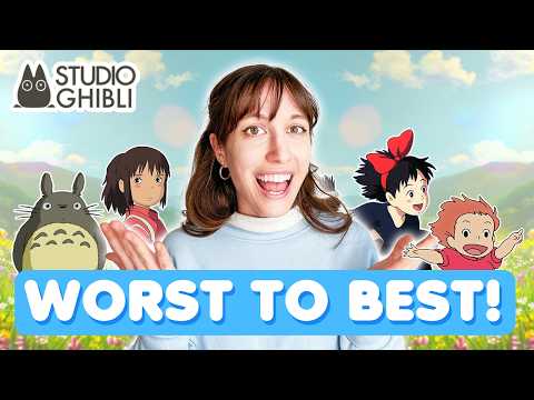 EVERY Studio Ghibli Movie! — Ranked Worst to Best!