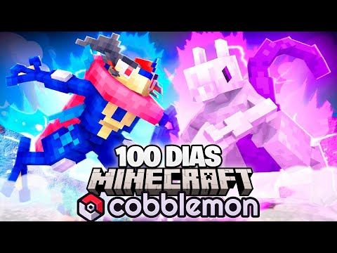 I survived 100 DAYS in COBBLEMON against my RIVAL