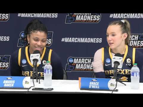 Drexel First Round Postgame Press Conference - 2024 NCAA Tournament
