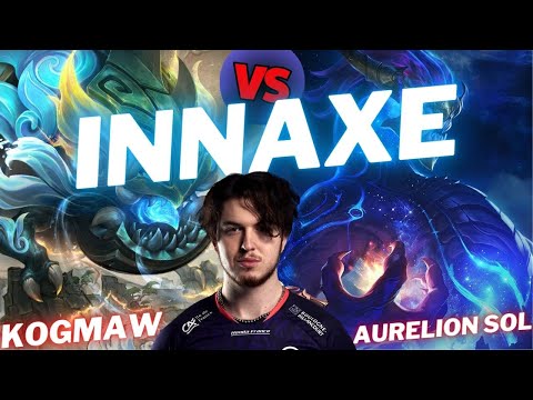 INNAXE | KOGMAW VS AURELION SOL | ADC GAMEPLAY | Patch 14.23 / Season 14 | #LeagueofLegends