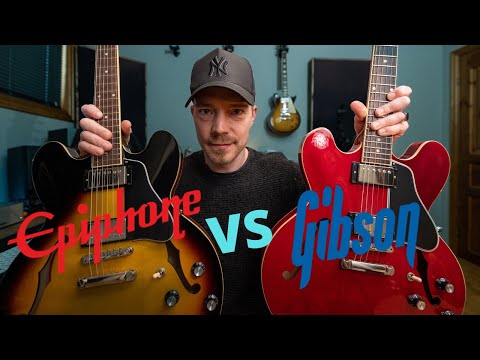 Epiphone Inspired by Gibson ES-335 vs Gibson ES-335
