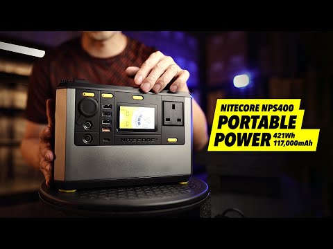 The Nitecore NPS400 Portable Power Station (421Wh 117,000mAh) FIRST LOOK!
