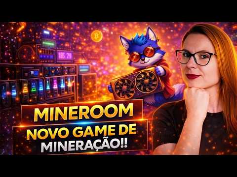 Conheça o Novo Game de Mineração Mineroom e Veja Como Funciona na Prática