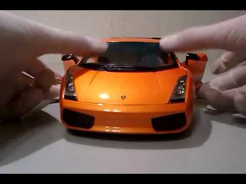 Коллекционная металлическая модель Maisto 1:18 Special Edition «Lamborghini Gallardo Superleggera 2007» А31149 / Оранжевый