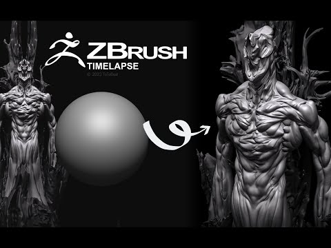 ZBrush Timelapse - Organic Character