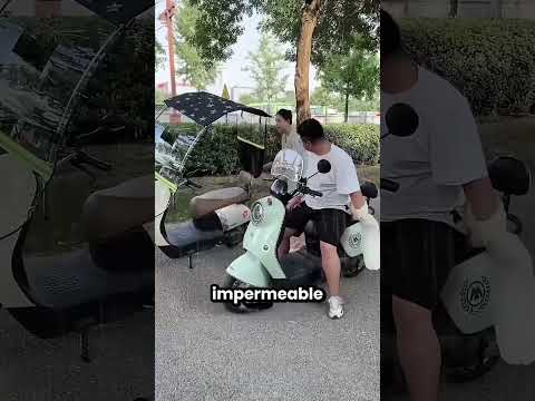 Esta Sombrilla Impedirá Mojarte En La Moto 🤩