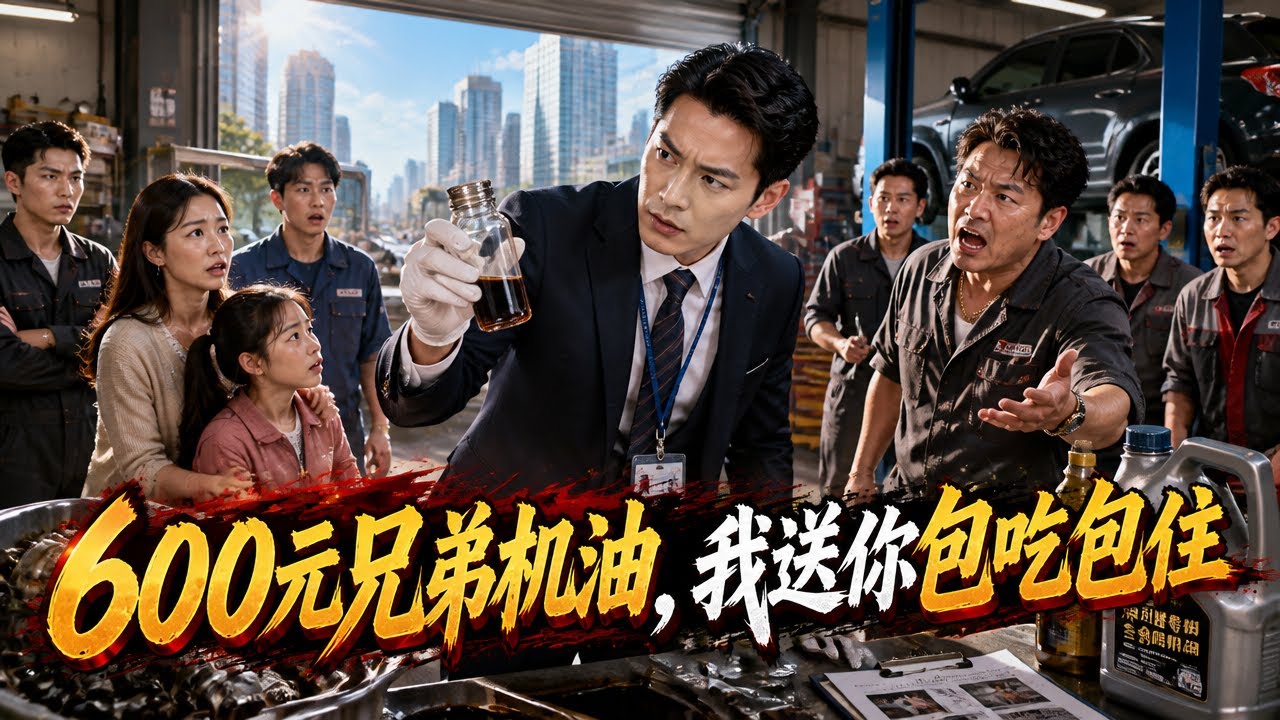 兄弟開汽修廠，我連續照顧他四年生意！誰知他用30元廢油冒充保時捷機油坑我！我當場報警，他的生意徹