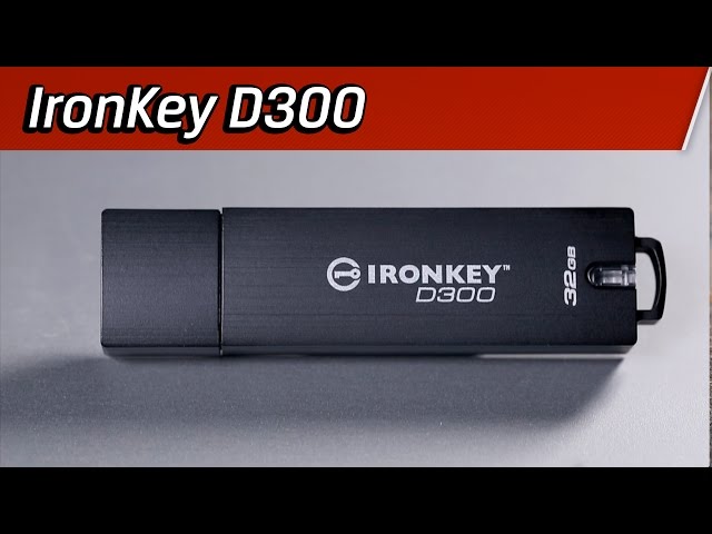 Video teaser for Verschlüsselter IronKey D300 USB 3.0-Speicher – 4GB - 128GB - Kingston