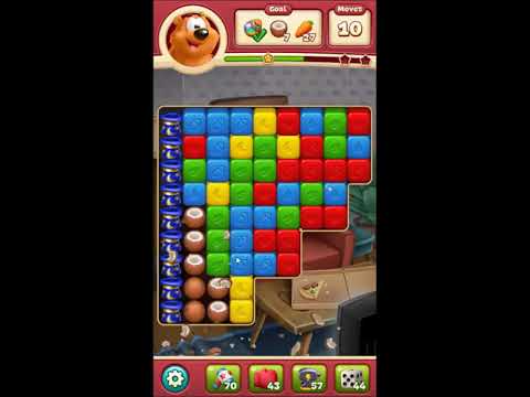 Toon Blast Level 2883 - NO BOOSTERS 🐻🐺🐱 | SKILLGAMING ✔️