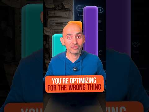 Video Thumbnail: Stop Chasing Clicks. Be the Answer AI Picks #shorts