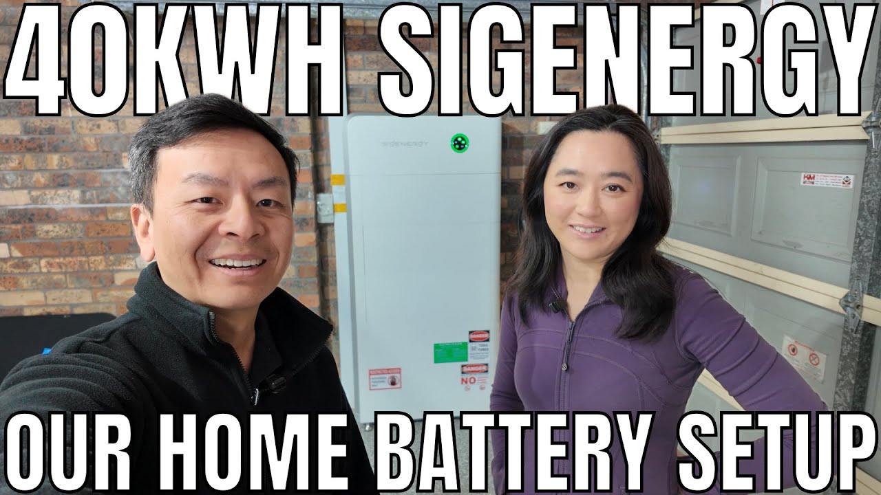 Thumbnail: Our 40kWh Sigenergy Battery: mySigen App and 3-Phase Backup Power Test
