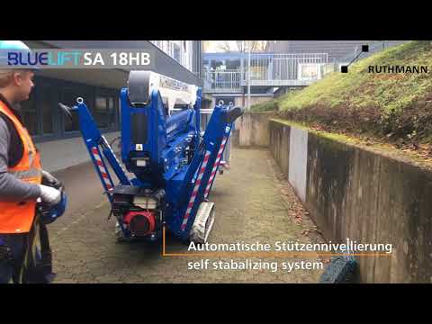 RUTHMANN BLUELIFT - SA18 Raupenarbeitsbühne / spiderlift