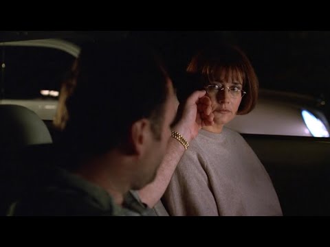 The Sopranos | Tony meets with Dr. Melfi in her car