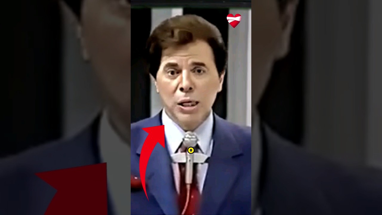 SILVIO SANTOS CHORA AO VIVO