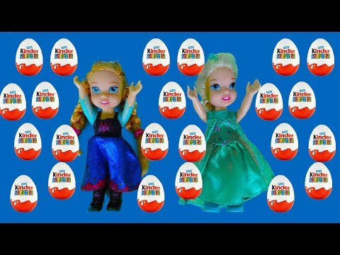 Elsa and Anna toddlers chocolate egg hunt for Easter Elsa and Anna toddlers chocolate egg hunt for Easter