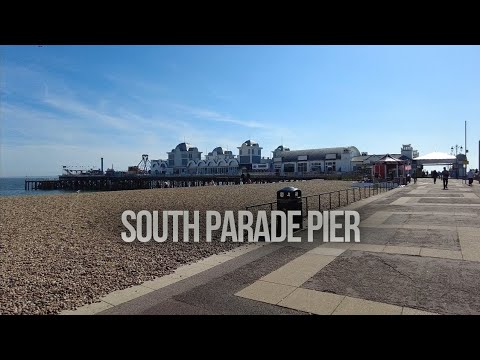Walking Tour Of South Parade Pier Southsea UK