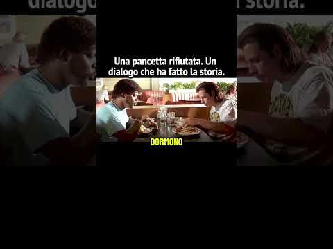 #PulpFiction – Il DIALOGO più iconico nato da una semplice pancetta 🔥