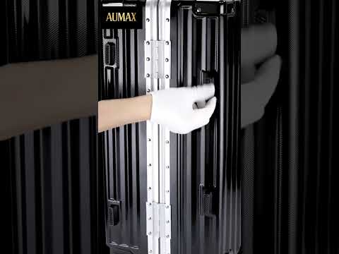 VALIJA LUXOR BLACK / SILVER MEDIANA 24" ABS+PC-4013G TSA AU-MAX