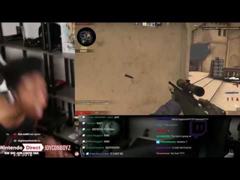 Etika reacts to csgo flick