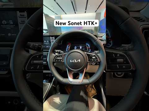 New Kia Sonet HTK+ 2025