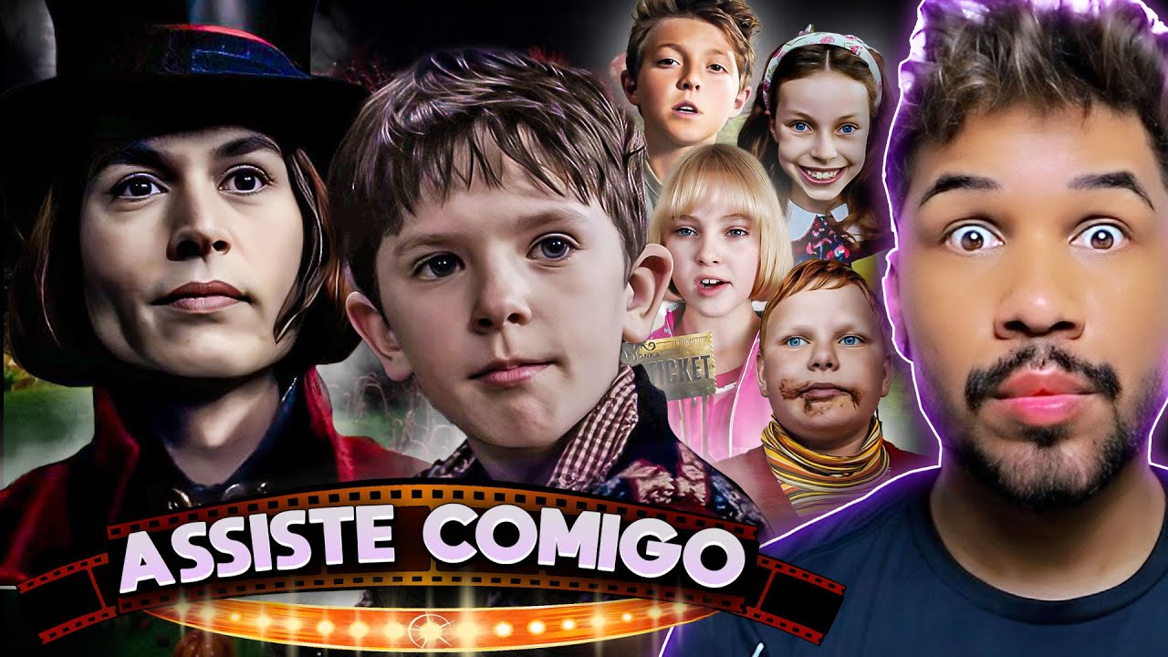 "CHARLIE E A FANTÁSTICA FABRICA DE CHOCOLATES" (2005) - FILME + CURIOSIDADES - ASSISTE COMIGO