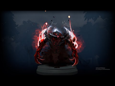 shadow fiend Eternal Harvest Soul Corpulence Demon Eater mixed set dota 2 arcana immortal