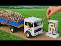 DIY Mini Machines Tractor Truck Road Building Projects