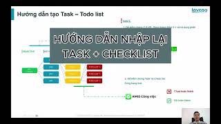 Hướng dẫn nhập lại Task và Checklist cá nhân vào Amis Công việc