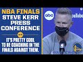 Warriors HC Steve Kerr speaks on the chance to face the Celtics in the NBA Finals | CBS Sports HQ