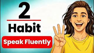 2 Habit to Speak English Fluently (No Teacher, No Partner, No Classes) | English Podcast