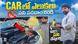 Car లో ఎలుకల పని పడదాం 🔥 How to protect car from rats 👌 Telugu Car Review