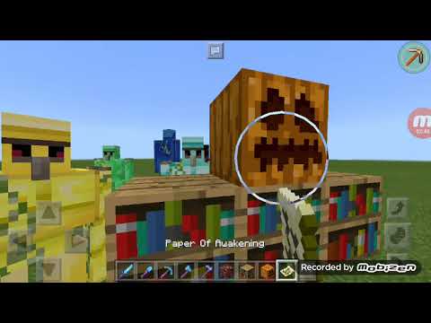 Minecraft golem modu