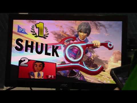 FireThePyro (Mii Brawler) vs. Jaredisking1 (Shulk) - Winners Round 2 - Games Unlimited 3
