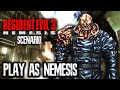RESIDENT EVIL 3 NEMESIS SCENARIO Play As NEMESIS MOD Full Gameplay Walkthrough 4K 60FPS