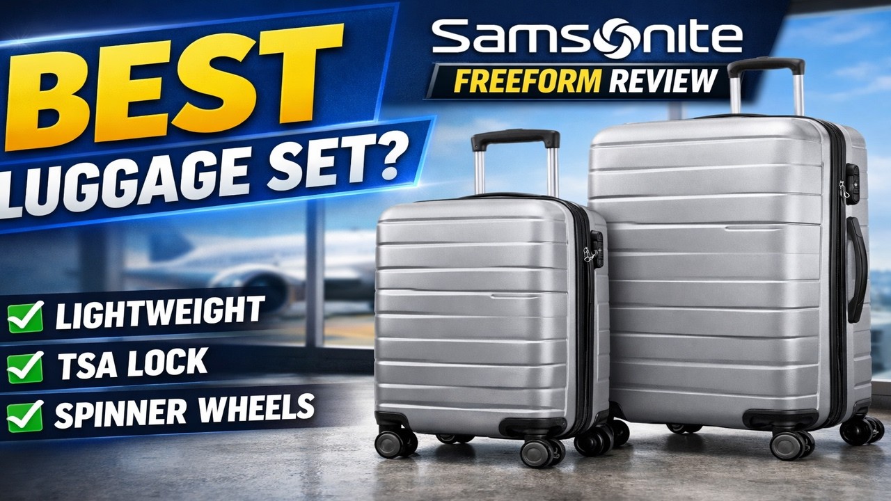 Samsonite Freeform Luggage Review ✈️ Lightweight Hardside Suitcase 2026!