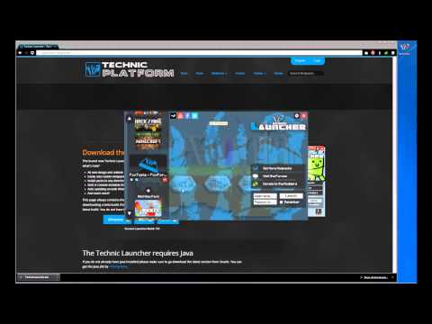 [FxT] FoxForge Installation with Technic Pack Launcher Tutorial