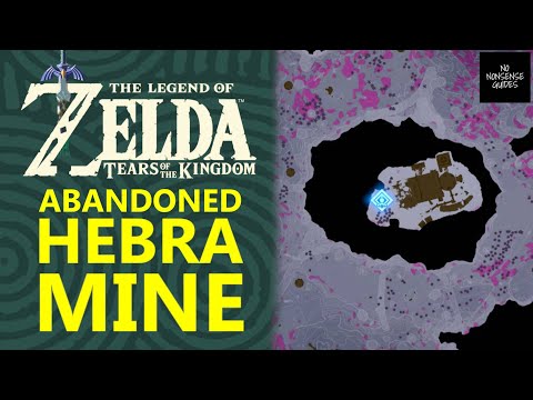 How to Reach Abandoned Hebra Mine in Zelda Tears of Kingdom - Rito Village Chasm Location