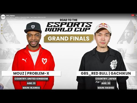 SF6  GRANDFINALS ! - PROBLEM X VS GACHIKUN