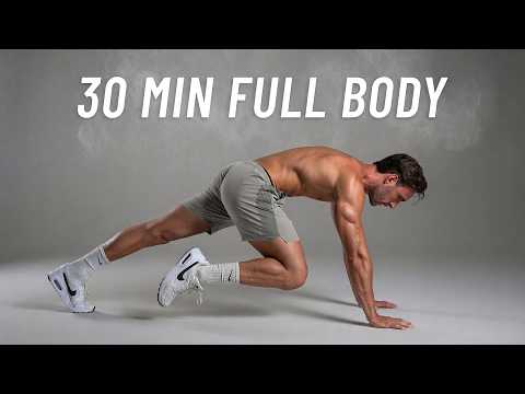 Perfect 30 Min Full Body Workout at Home (No Equipment)