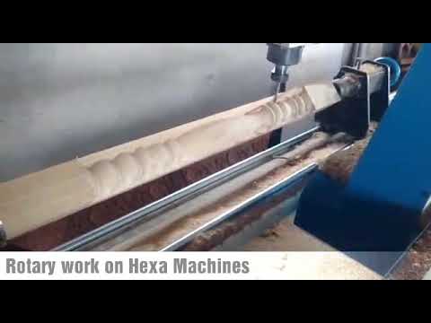 Rotary Cnc Wood Engraving Machine