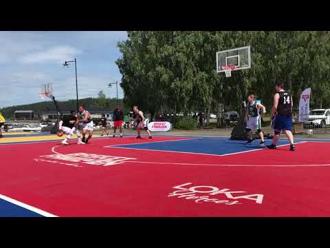 Basketball ankle break