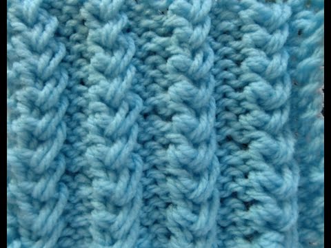 Knit Pattern * EASY ""BABY CABLES "" *