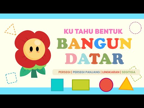 Belajar Mengenal Bangun Datar dengan Mudah | Yufid Kids