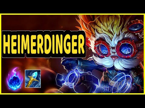HEIMERDINGER VS DIANA MID GAMEPLAY